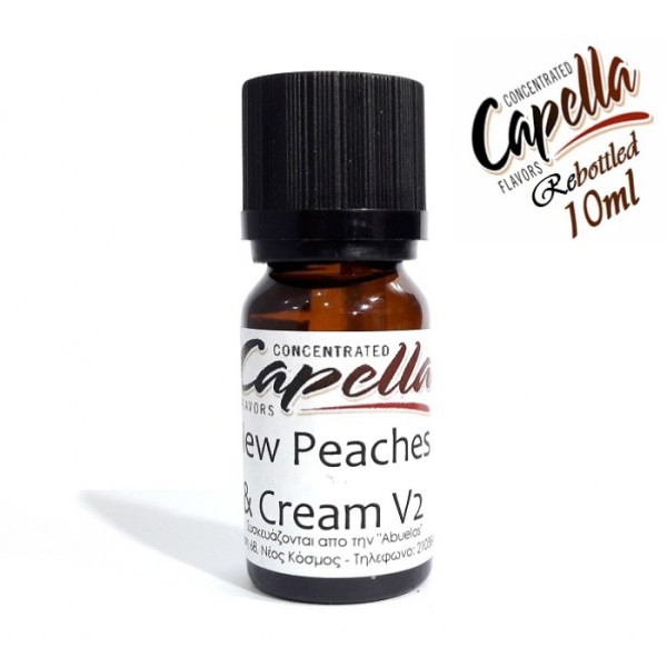 Capella Peaches and Cream V2 (rebottled) 10ml Flavor - Χονδρική